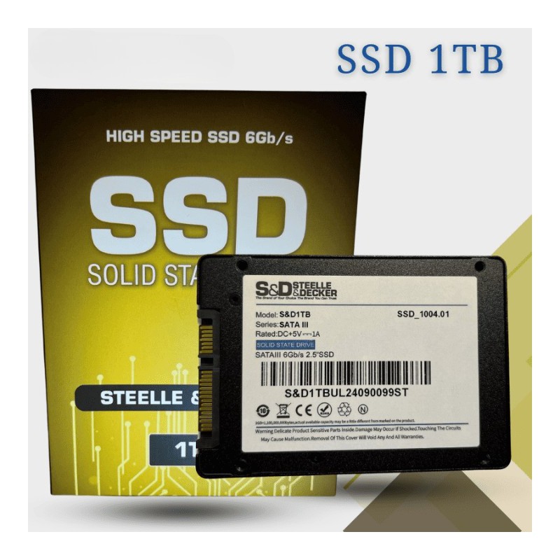 SSD Unidad de estado sólido SATA de 1TB