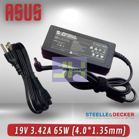 Cargador para Asus de 19V - 3.42A 65W Punta fina