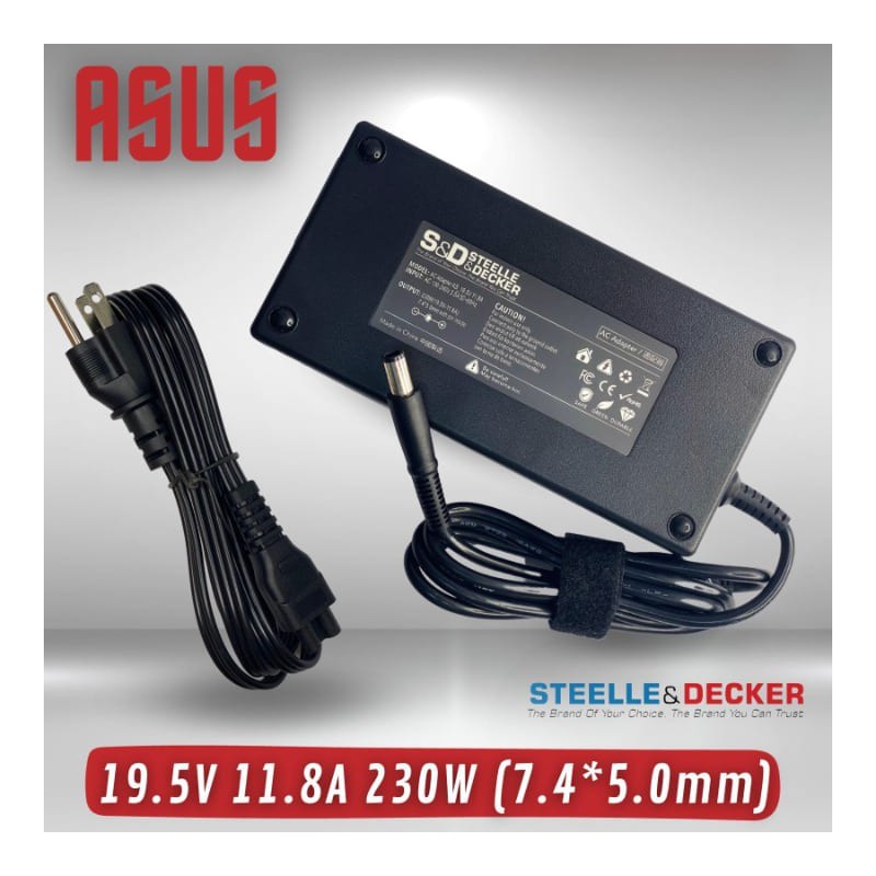 Cargador para Asus de 19.5V - 11.8A 230W Punta Aguja fina