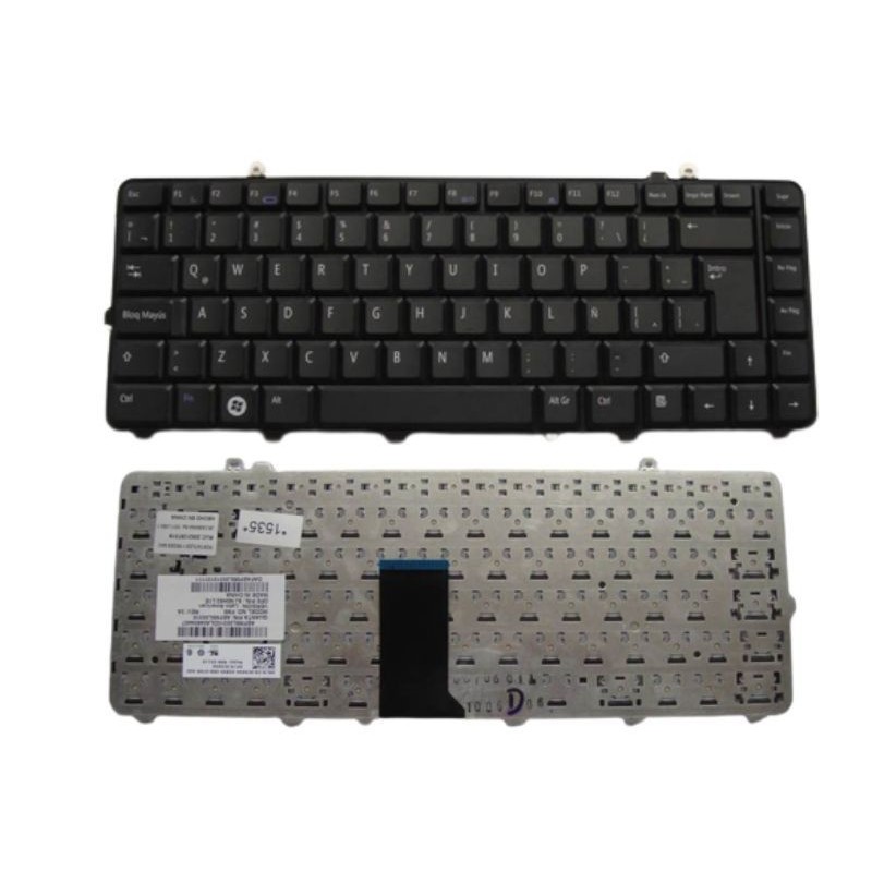 Teclado laptop Dell Studio 1535 1536 1537 1555 1557 1558  Negro en Español