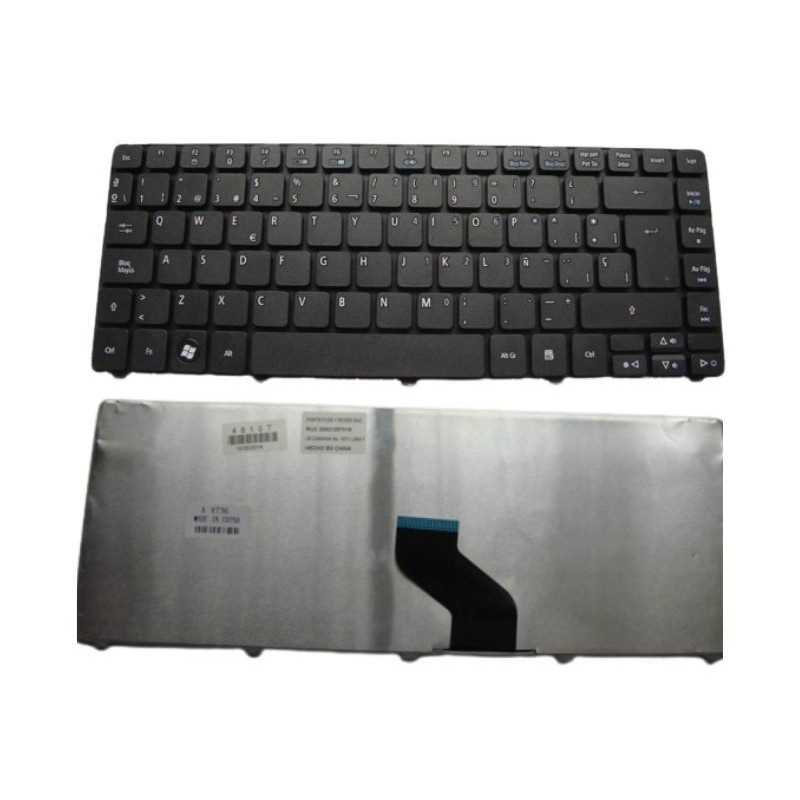 Teclado laptop Acer 4736Z 4736ZG 4745 4745G 4745Z 4738 4738G 4738Z 4738ZG 4740 Negro en Español