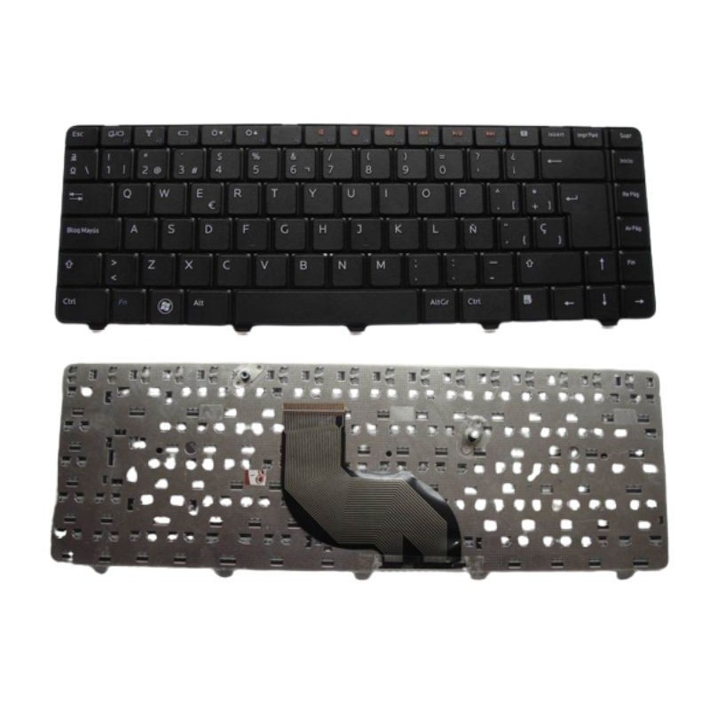 Teclado laptop Dell Inspiron 14v 14r N3010 N4010 N4020 N4030 N5030 Negro en Español