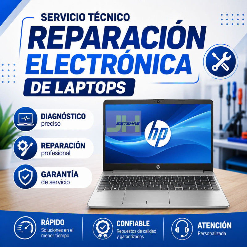 Reparación de laptop hp 250
