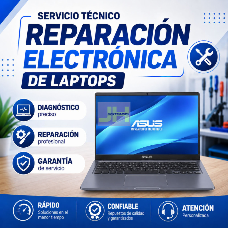 Reparación de laptop Asus