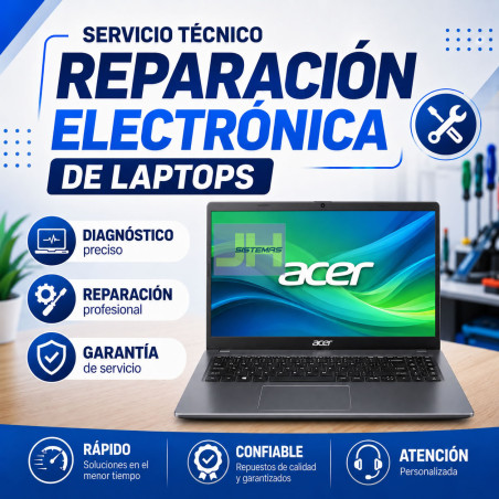 Reparacion de laptop Acer