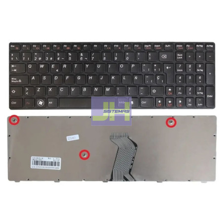 Teclado laptop Lenovo G570 Z570 Y570 V570 B570 en Español