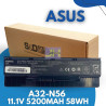 Batería para Asus A32-N56 G56 N46 N56 N56V