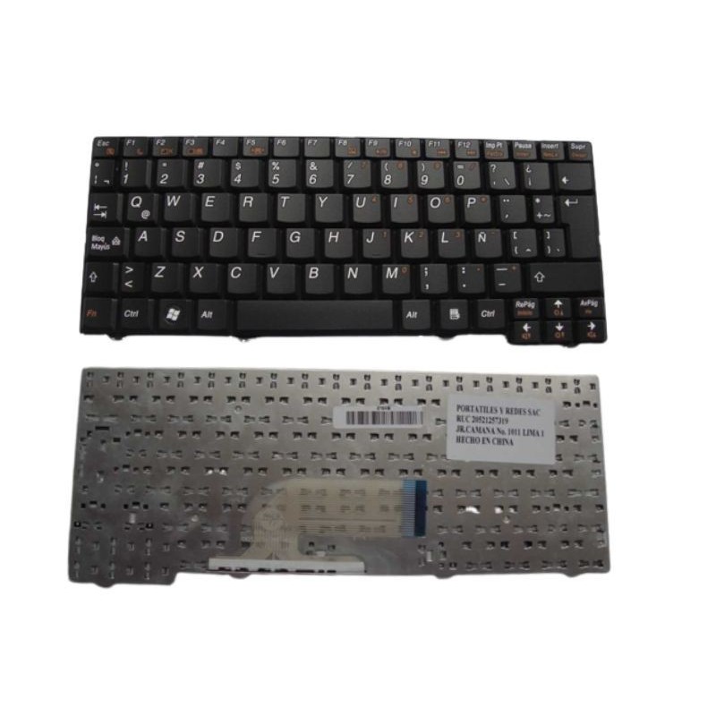 Teclado laptop Lenovo Ideapad S10-2 Series Negro en Español