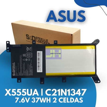 Batería para Asus X555 K555 C21N1347
