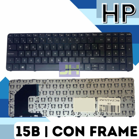 Teclado laptop Hp 15-B / CON FRAME