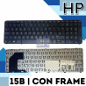 Teclado laptop Hp 15-B / CON FRAME