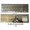 Teclado laptop HP 15-eg 15-eh 15t-eg 15t-eg000 PLATEADO