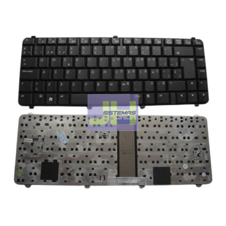Teclado laptop Hp Compaq Teclado Hp Compaq 510 515 530 610 615 6530s 6730s 6535s 6735s Negro en Español
