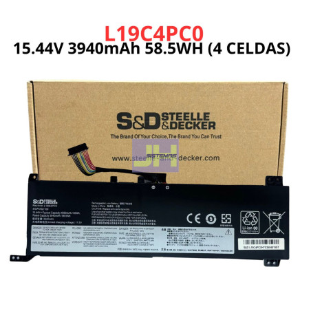 Batería para Lenovo Legion 5 L19C4PC0 L19L4PC0 L19M4PC0 L19SPC0