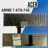 Teclado laptop Acer Aspire 7 A715-75 A715-75G N19C5 Swift 3 SF315