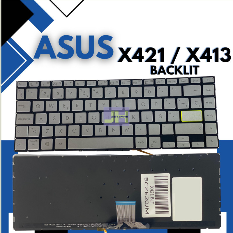 Teclado Laptop Asus VivoBook X421 X421EA X413 X413EA