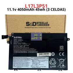 BATERIA PARA LENOVO L17L3P51 - 11.1V / 4050MAH / 45WH 3 CELDAS
