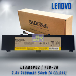 BATERIA PARA LENOVO L13M4P02 - 7.4V / 7400MAH / 54WH - 4 CELDAS
