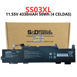 BATERIA PARA HP SS03XL - 11.55V / 4330MAH / 50WH - 4 CELDAS