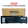 BATERIA PARA DELL 266J9 - 11.4V / 4255MAH / 47WH - 3 CELDAS