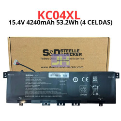 BATERIA PARA HP KC04XL - 15.4V / 4240MAH / 53.2WH - 4 CELDAS STEELLE & DECKER