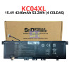 BATERIA PARA HP KC04XL - 15.4V / 4240MAH / 53.2WH - 4 CELDAS STEELLE & DECKER