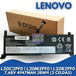 BATERIA PARA LENOVO L20C2PF0 L20M2PF0 L20B2PF0 - 7.68V / 4947MAH / 38WH - 2 CELDAS