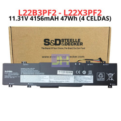 BATERIA PARA LENOVO L22B3PF2 L22X3PF2 L22M3PF2 - 11.31V / 4156MAH / 47WH - 4 CELDAS