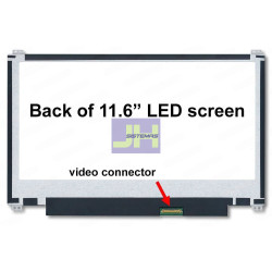 N116BGE-EA2 REV.C1 - PANTALLA PARA LAPTOP 11.6 SLIM 30P HD - MATTE C/ GANCHOS