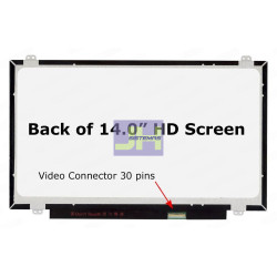 MB140AN01-7 REV.C1 - PANTALLA PARA LAPTOP 14.0 SLIM 30P HD - MATTE C/ GANCHOS - AR/AB