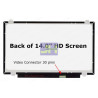 N140BGA-EA3 REV.C1 - PANTALLA PARA LAPTOP 14.0 SLIM 30P HD - MATTE C/ GANCHOS - AR/AB