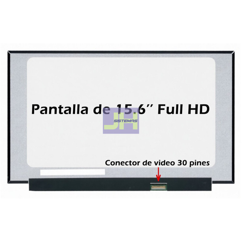 NE156FHM-N27 - PANTALLA PARA LAPTOP 15.6 SLIM 30P FHD IPS - MATTE REDUCIDA S/ GANCHOS