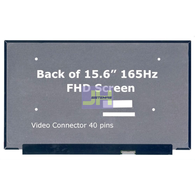 B156HAN12.H - PANTALLA PARA LAPTOP 15.6 SLIM 40P FHD 165HZ - MATTE REDUCIDO S/ GANCHOS