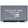B156HAN12.H - PANTALLA PARA LAPTOP 15.6 SLIM 40P FHD 165HZ - MATTE REDUCIDO S/ GANCHOS