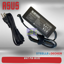 CARGADOR PARA LAPTOP ASUS - 19V / 3.42A / 65 W - 4.5*3.0MM - PUNTA NEGRA PIN CENTRAL