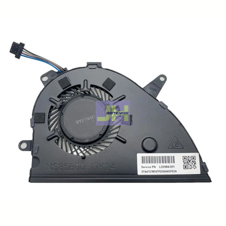 COOLER - VENTILADOR INTERNO PARA LAPTOP HP PAVILION 15-CW / 15-CS.