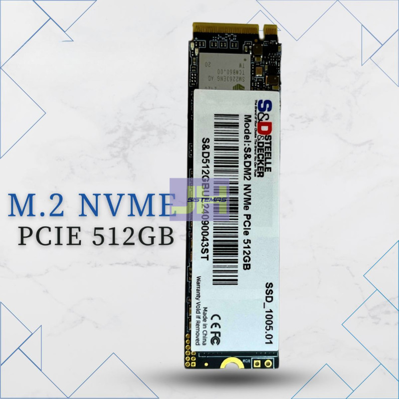 SSD M2 PCI express NVMe de 512GB