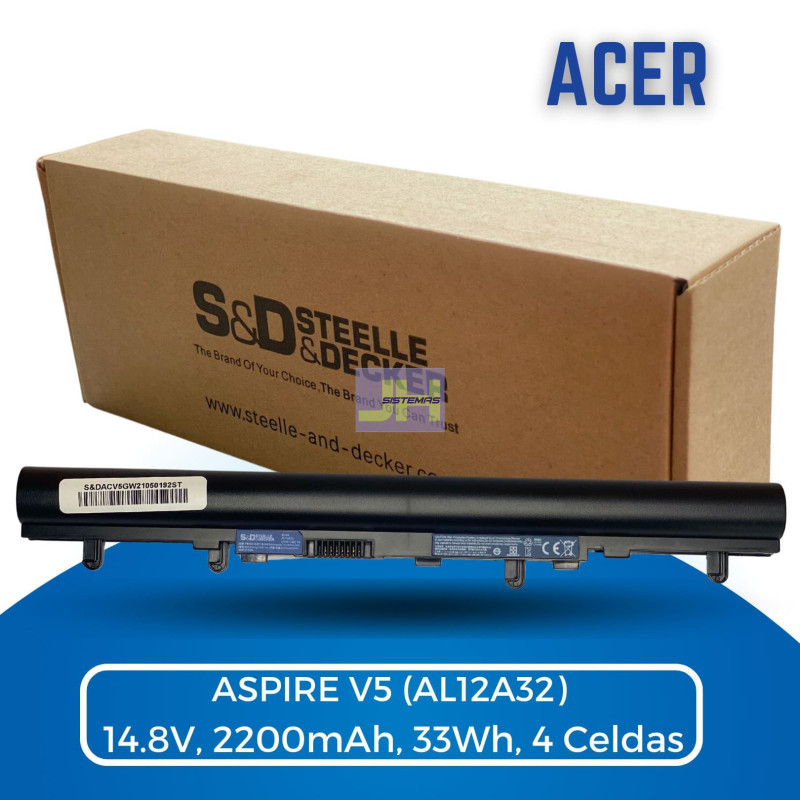 Bateria para Acer Aspire V5-431 V5-471 V5-531 V5-551 V5-571 Series