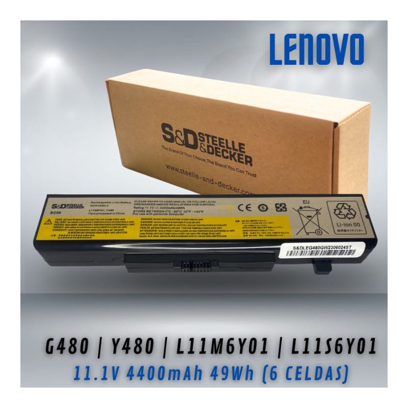 Bateria para laptop Lenovo G480 Y480 Series