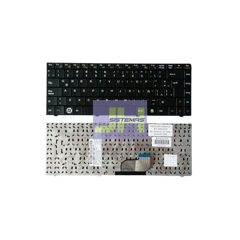 Teclado laptop ADVANCE NV-4536 Negro en Español