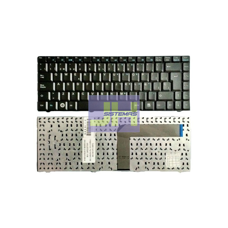 Teclado laptop ADVANCE U40SIIC Negro en Español