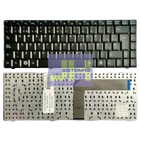 Teclado laptop ADVANCE U40SIIC Negro en Español