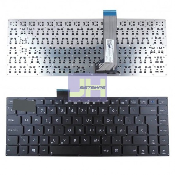 Teclado Laptop Asus X402C/X402/S400/K451/S451 BLACK FLEX
