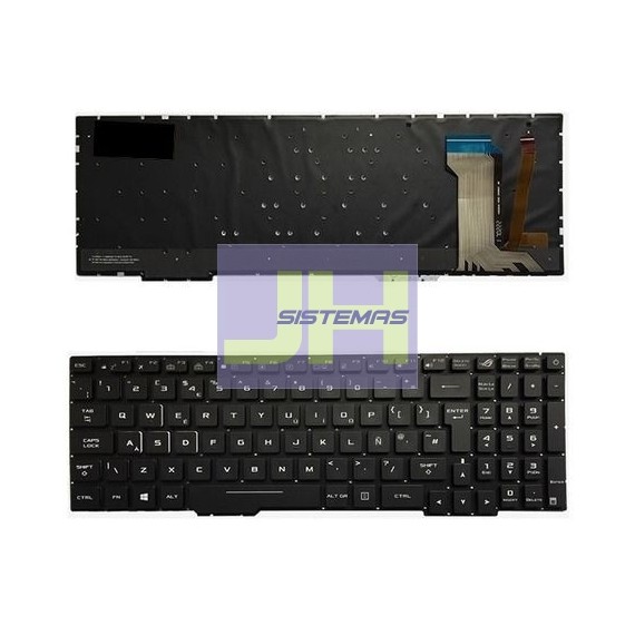 Teclado Laptop Asus ROG GL753  BACKLIT (cable backlit reducido)