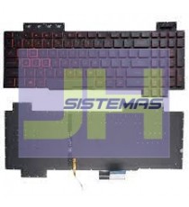 Teclado Laptop Asus  FX504 FX504GD FX504GE FX504GM  TUF Gaming