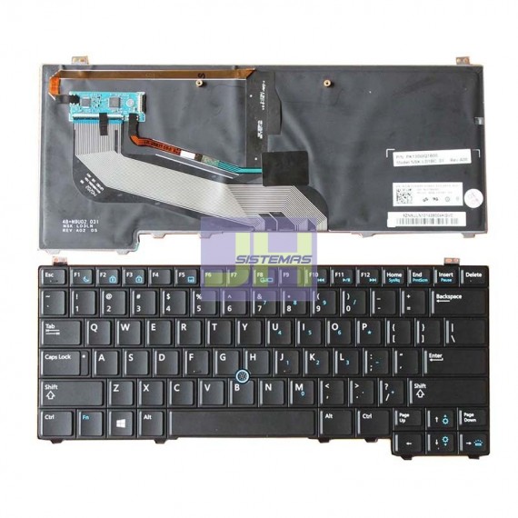 Teclado Laptop DELL LATITUDE E5440 BACKLIT
