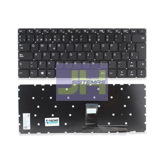 Teclado Laptop  Lenovo 310-14ISK CON BOTON DE ENCENDIDO
