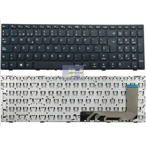 Teclado Laptop  Lenovo I   IDEAPAD 510-15ISK/110-15ibr/ CON BOTON DE ENCENDIDO
