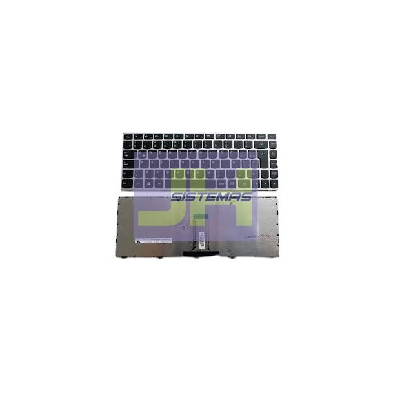 Teclado Laptop Lenovo Z40-70  ILUMINADO
