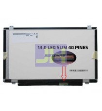 B140XW02 V.2 - Pantalla para laptop de 14.0 slim - 40 pines
